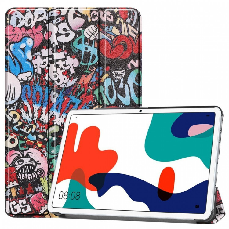 Чехол Smart Case для Huawei MatePad 10.4 (Graffiti)