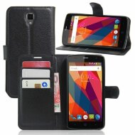 Чехол с визитницей для ZTE Blade L5 / L5 Plus (черный)