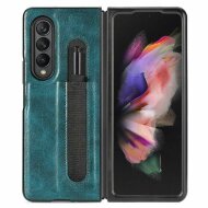 Чехол Pen Slot Design для Samsung Galaxy Z Fold4 (зеленый)