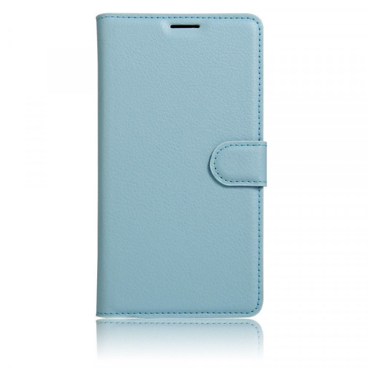 Чехол с визитницей для ZTE Axon 7 mini (голубой)
