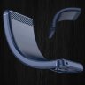 Чехол-накладка Carbon Fibre для Realme 9i, OPPO A36, OPPO A76 (темно-синий)