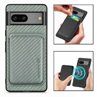 Чехол с магнитным держателем карт для Google Pixel 7a (зеленый) Чехол с магнитным держателем карт для Google Pixel 7a (зеленый)