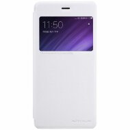 Чехол с окном NILLKIN Sparkle для Xiaomi Redmi 4 Pro / 4 Prime  (белый)