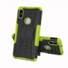 Чехол Hybrid Armor для Xiaomi Redmi S2 (черный + зеленый)