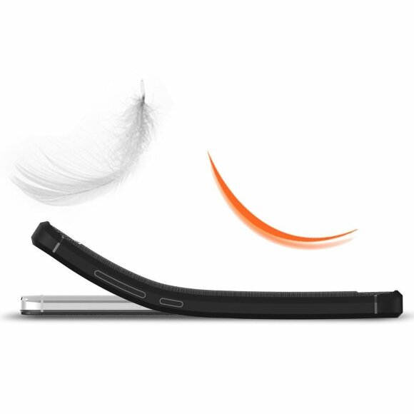 Чехол-накладка Carbon Fibre для Xiaomi Redmi Note 4 / 4X (темно-синий)