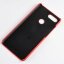 Чехол Litchi Texture для Xiaomi Mi 8 Lite (красный)
