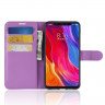 Чехол с визитницей для Xiaomi Mi 8 (фиолетовый)