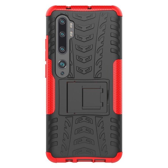 Чехол Hybrid Armor для Xiaomi Mi Note 10 / Mi Note 10 Pro / Mi CC9 Pro (черный + красный) Чехол Hybrid Armor для Xiaomi Mi Note 10 / Mi Note 10 Pro / Mi CC9 Pro (черный + красный)