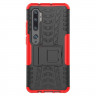 Чехол Hybrid Armor для Xiaomi Mi Note 10 / Mi Note 10 Pro / Mi CC9 Pro (черный + красный)