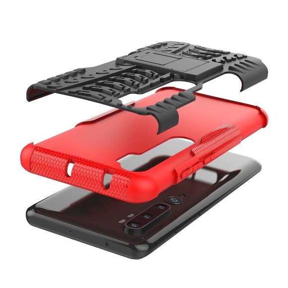 Чехол Hybrid Armor для Xiaomi Mi Note 10 / Mi Note 10 Pro / Mi CC9 Pro (черный + красный) Чехол Hybrid Armor для Xiaomi Mi Note 10 / Mi Note 10 Pro / Mi CC9 Pro (черный + красный)