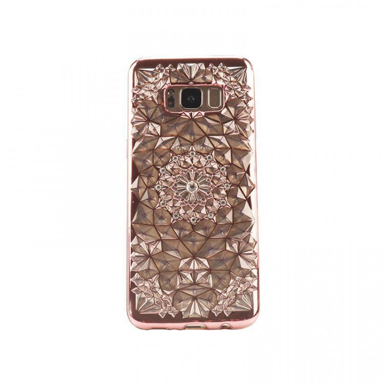 Чехол-накладка Diamond для Samsung Galaxy S8 (розовый)
