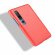 Кожаная накладка-чехол для Xiaomi Mi 10 / Mi 10 Pro (красный)