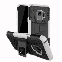 Чехол Hybrid Armor для Samsung Galaxy S9 (черный + белый)
