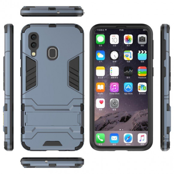 Чехол Duty Armor для Samsung Galaxy A40 (темно-синий)
