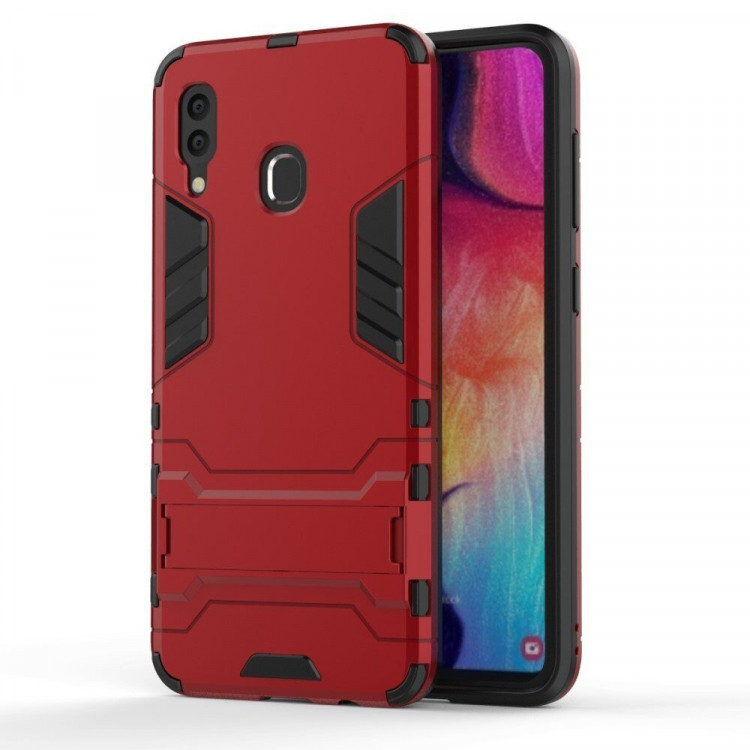 Чехол Duty Armor для Samsung Galaxy A30 / Galaxy A20 (красный)