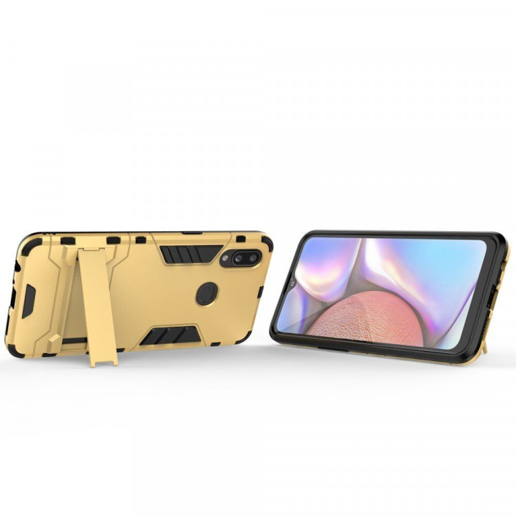 Чехол Duty Armor для Samsung Galaxy A10s (золотой)