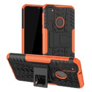 Чехол Hybrid Armor для Samsung Galaxy M30s / Galaxy M21 (черный + оранжевый)