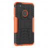 Чехол Hybrid Armor для Samsung Galaxy M30s / Galaxy M21 (черный + оранжевый)