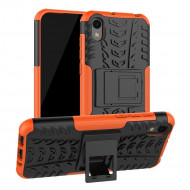 Чехол Hybrid Armor для Huawei Y5 (2019) / Honor 8S (черный + оранжевый) Чехол Hybrid Armor для Huawei Y5 (2019) / Honor 8S (черный + оранжевый)