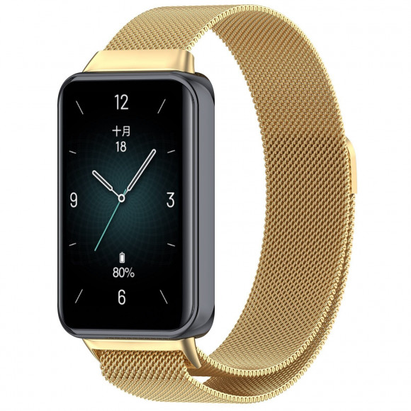 Миланский сетчатый браслет для Honor Band 9 (золотой) Миланский сетчатый браслет для Honor Band 9 (золотой)