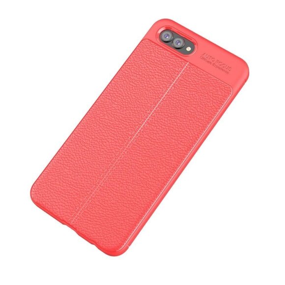 Чехол-накладка Litchi Grain для Huawei Nova 2s (красный) Чехол-накладка Litchi Grain для Huawei Nova 2s (красный)