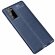 Чехол-накладка Litchi Grain для Samsung Galaxy Note 20 (темно-синий)
