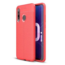 Чехол-накладка Litchi Grain для Huawei P Smart+ (Plus) 2019 / Enjoy 9s / Honor 10i (красный)
