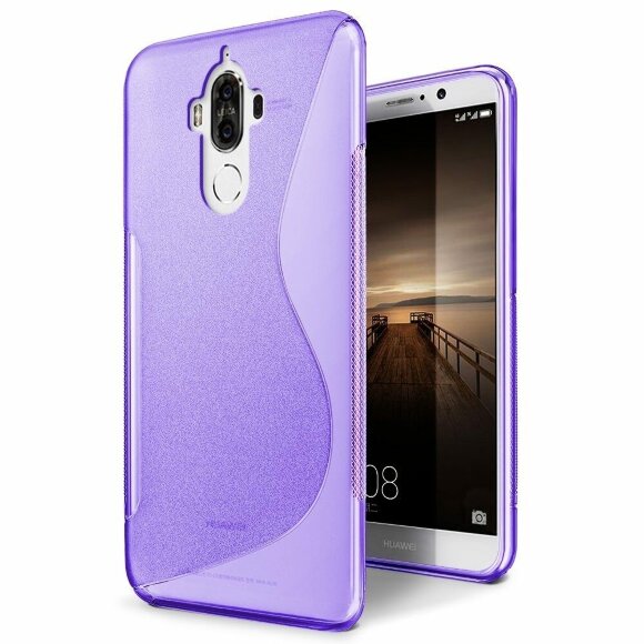 Нескользящий чехол для Huawei Mate 9 (фиолетовый)