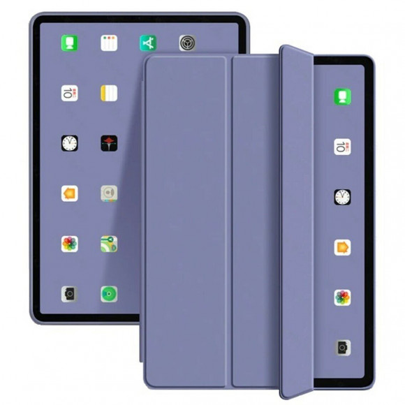 Чехол Smart Case Slim Design GOOJODOQ для iPad Pro 11 (2022, 2021, 2020) (фиолетовый)