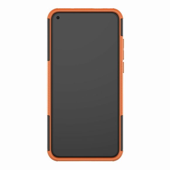 Чехол Hybrid Armor для Huawei Honor View 20 (черный + оранжевый) Чехол Hybrid Armor для Huawei Honor View 20 (черный + оранжевый)