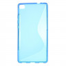 Нескользящий чехол для Huawei P8 (голубой)