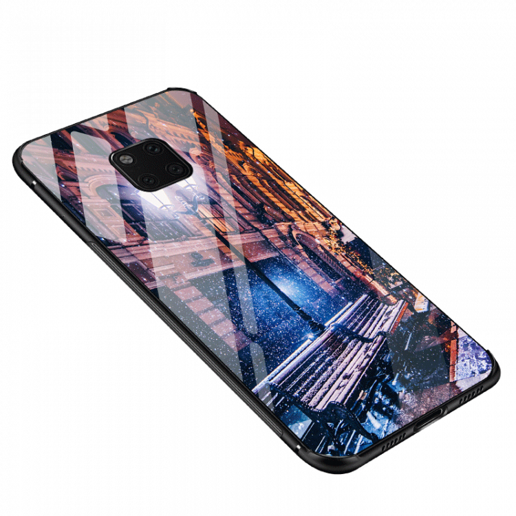 Чехол-накладка для Huawei Mate 20 Pro (Street Lamp)