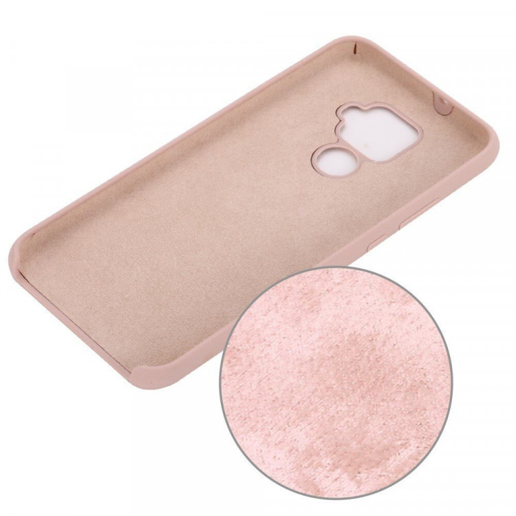 Силиконовый чехол Mobile Shell для Huawei Nova 5i Pro / Mate 30 Lite (розовый)