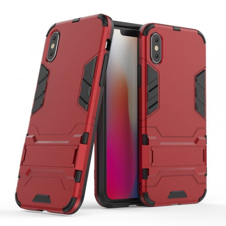 Чехол Duty Armor для iPhone XS (красный)