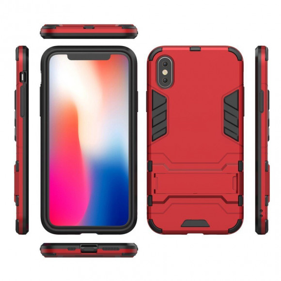 Чехол Duty Armor для iPhone XS (красный) Чехол Duty Armor для iPhone XS (красный)
