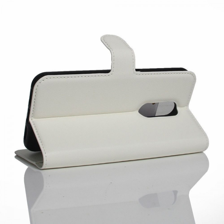 Чехол с визитницей для Motorola Moto M (белый)