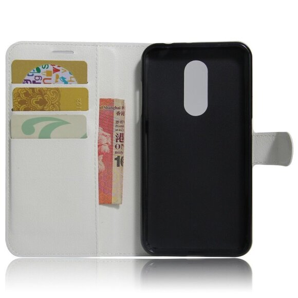 Чехол с визитницей для Motorola Moto M (белый) Чехол с визитницей для Motorola Moto M (белый)