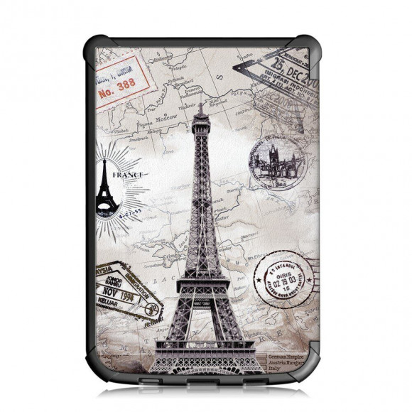 Чехол Smart Case для PocketBook 616 / 627 / 632 / 632 Plus / 606 / 628 / 633 / Touch Lux / Basic Lux (Eiffel Tower) Чехол Smart Case для PocketBook 616 / 627 / 632 / 632 Plus / 606 / 628 / 633 / Touch Lux / Basic Lux (Eiffel Tower)