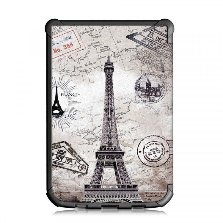 Чехол Smart Case для PocketBook 616 / 627 / 632 / 632 Plus / 606 / 628 / 633 / Touch Lux / Basic Lux (Eiffel Tower)