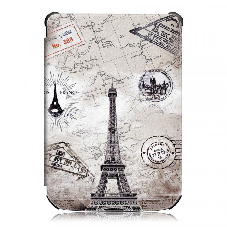 Чехол Smart Case для PocketBook 616 / 627 / 632 / 632 Plus / 606 / 628 / 633 / Touch Lux / Basic Lux (Eiffel Tower)