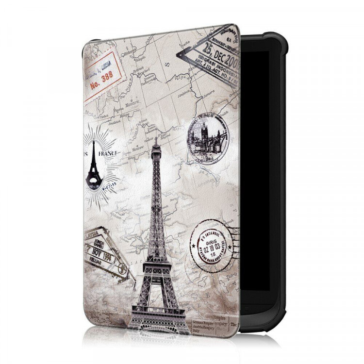 Чехол Smart Case для PocketBook 616 / 627 / 632 / 632 Plus / 606 / 628 / 633 / Touch Lux / Basic Lux (Eiffel Tower)