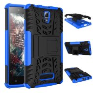 Чехол Hybrid Armor для Lenovo A2010 (черный + голубой) Чехол Hybrid Armor для Lenovo A2010 (черный + голубой)