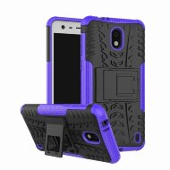 Чехол Hybrid Armor для Nokia 2 (черный + фиолетовый) Чехол Hybrid Armor для Nokia 2 (черный + фиолетовый)