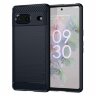 Чехол-накладка Carbon Fibre для Google Pixel 7 (темно-синий)