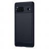 Чехол-накладка Carbon Fibre для Google Pixel 7 (темно-синий)