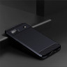Чехол-накладка Carbon Fibre для Google Pixel 7 (темно-синий)