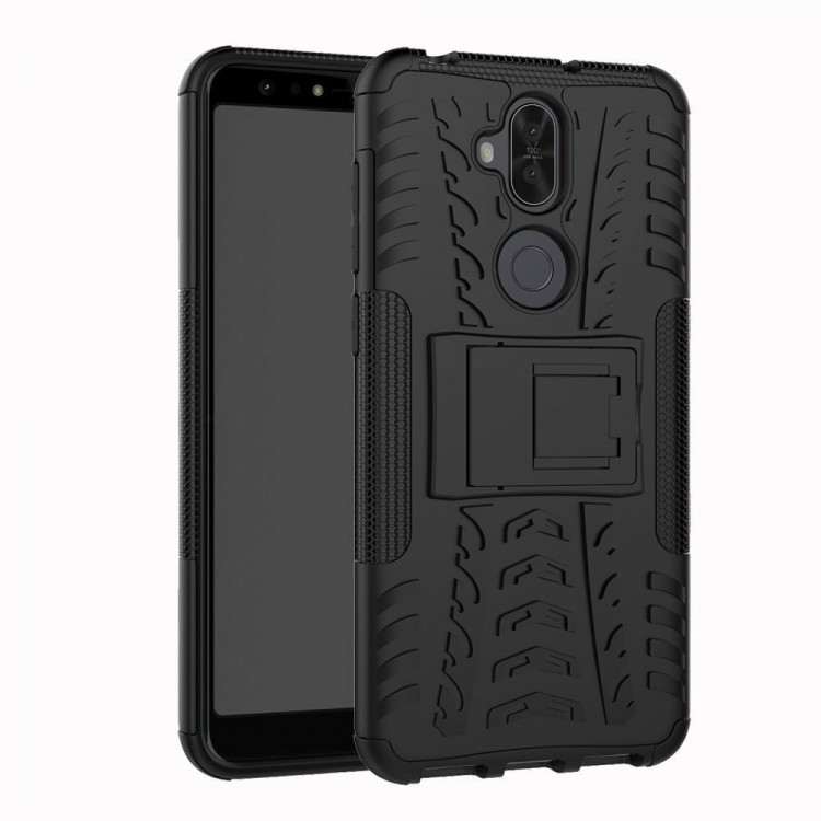 Чехол Hybrid Armor для Asus ZenFone 5 Lite ZC600KL (черный)