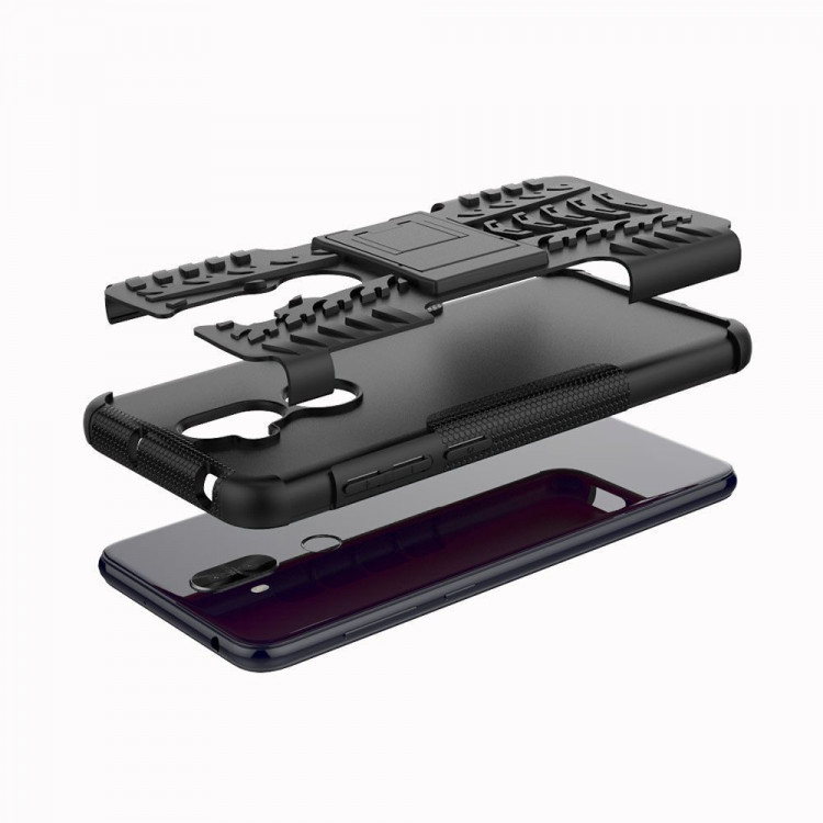 Чехол Hybrid Armor для Asus ZenFone 5 Lite ZC600KL (черный)