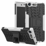 Чехол Hybrid Armor для Sony Xperia XZ Premium (черный + белый) Чехол Hybrid Armor для Sony Xperia XZ Premium (черный + белый)