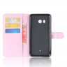 Чехол с визитницей для HTC U11 (розовый)
